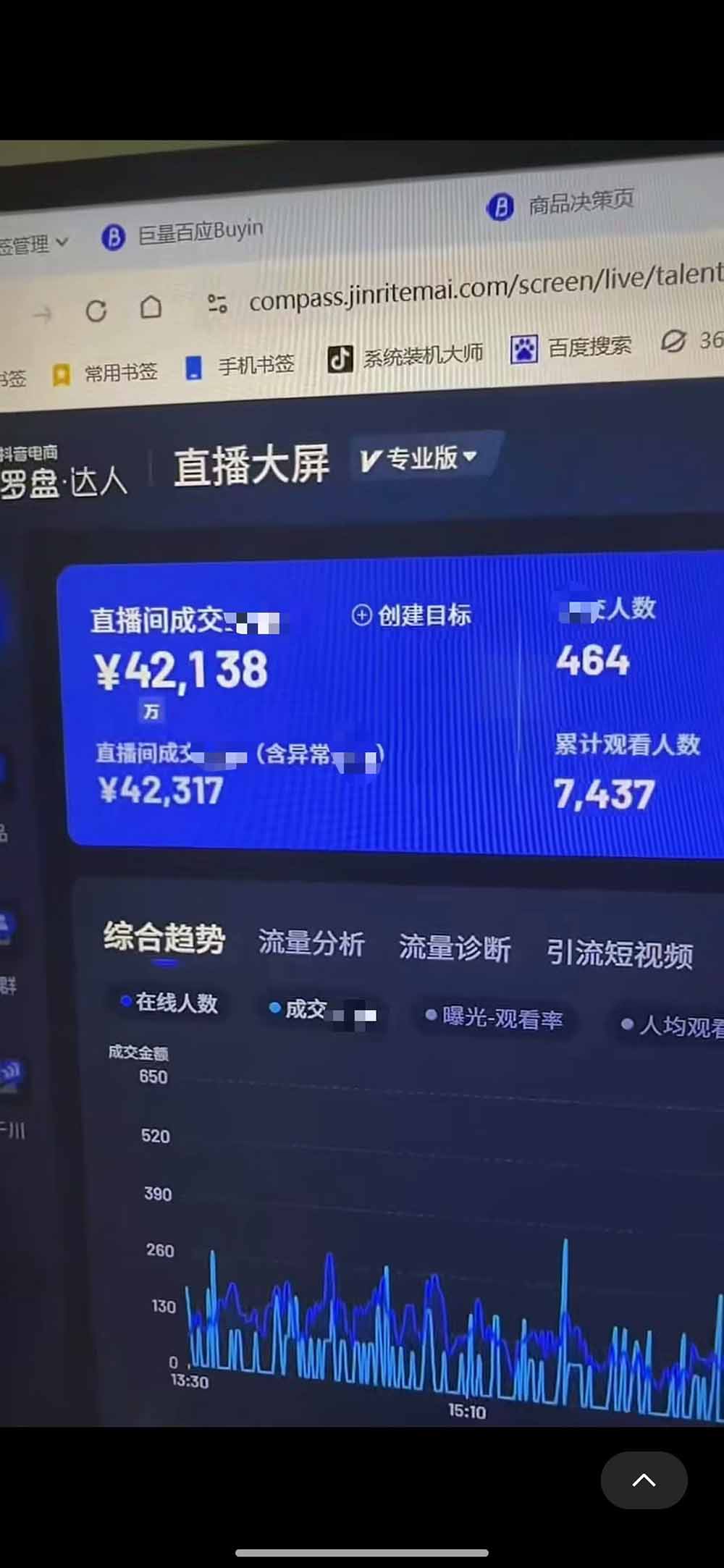 抖音绿幕直播带货实战课,手机电脑双端搭建教学,起号选品千川投流全套落地实操
