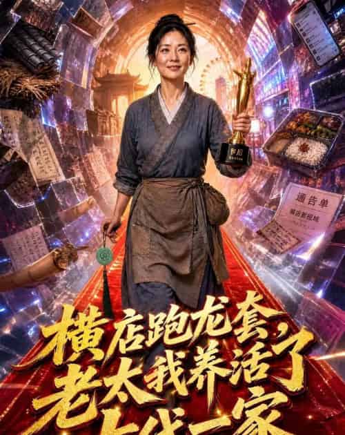 横店跑龙套,老太我养活了古代一家(41集全)AI-紫橙网创项目网