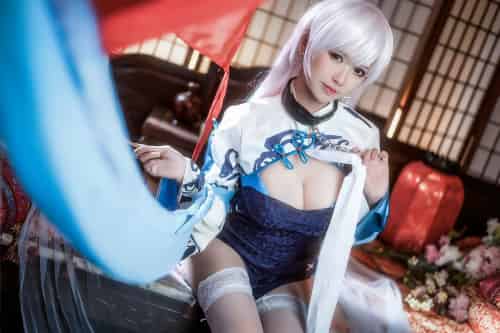 [Cosplay]鳗鱼霏儿 – 碧蓝华裳 贝姐 