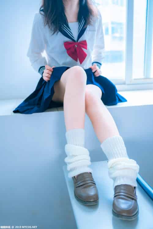 [喵糖映画]VOL.014 日系萌妹-紫橙网创项目网