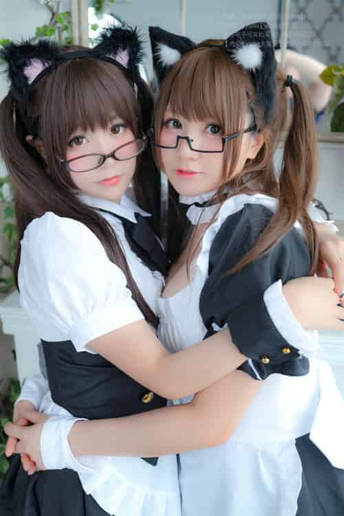 软妹摇摇乐 – 喵子 双人女仆 