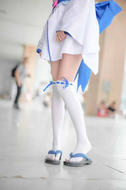 [森萝财团]萝莉丝足写真 Free-002-紫橙网创项目网