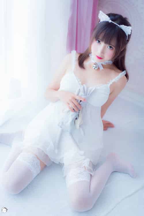 [Cosplay]面饼仙儿 – 吊带睡衣 