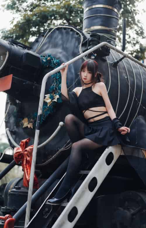 疯猫ss – 黑丝复古 