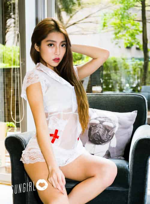 [SUNGIRL阳光宝贝]NO.012 制服诱惑! 性感小护士Lola 写真 Lola 