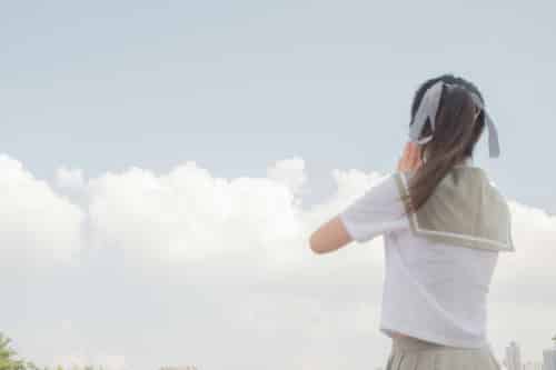 [森萝财团]R15-026JK白丝户外 