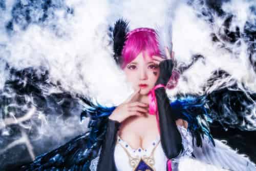 萝莉风COS 桜桃喵 – 小乔天鹅之梦 