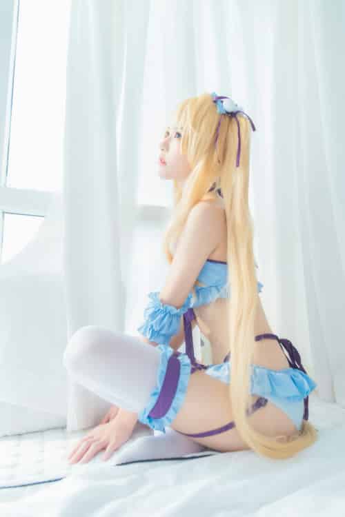 萝莉风COS 桜桃喵 – 英梨梨COS 01 