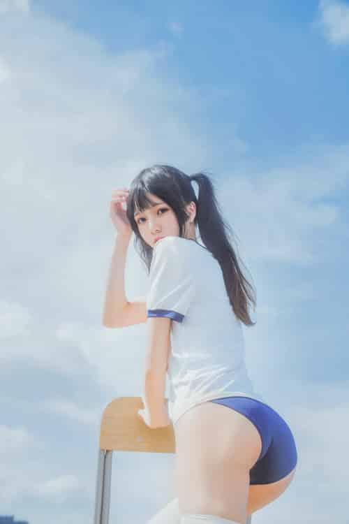 [桜桃喵]桜桃未熟-体操服-紫橙网创项目网