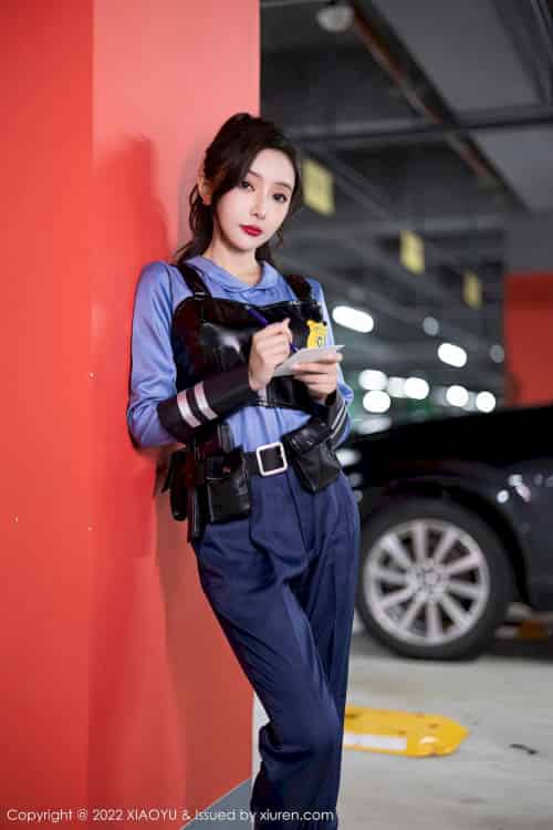 [语画界XIAOYU] Vol.929 女神王馨瑶yanni – 女警制服+灰丝制服性感写真