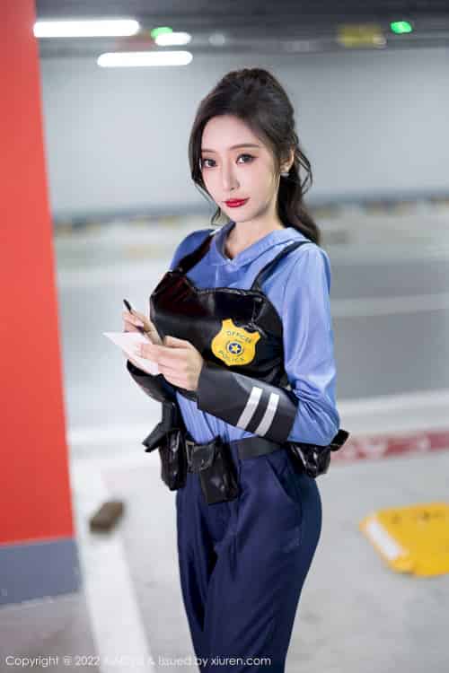 [语画界XIAOYU] Vol.929 女神王馨瑶yanni – 女警制服+灰丝制服性感写真