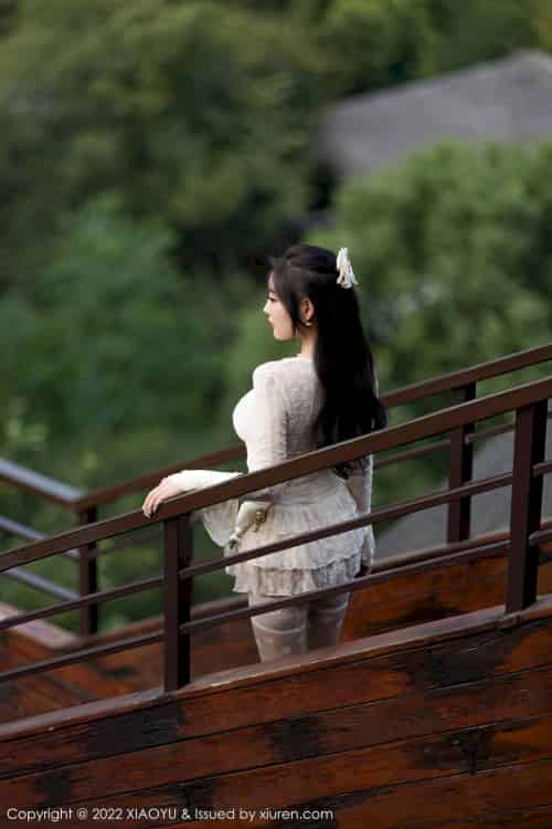 [语画界XIAOYU] Vol.912 女神杨晨晨Yome – 白色服饰+完美服饰杭州旅拍