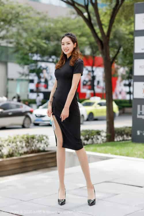 [IMISS爱蜜社] VOL.495 模特方子萱  – 古典旗袍+肉质丝袜性感写真-紫橙网创项目网