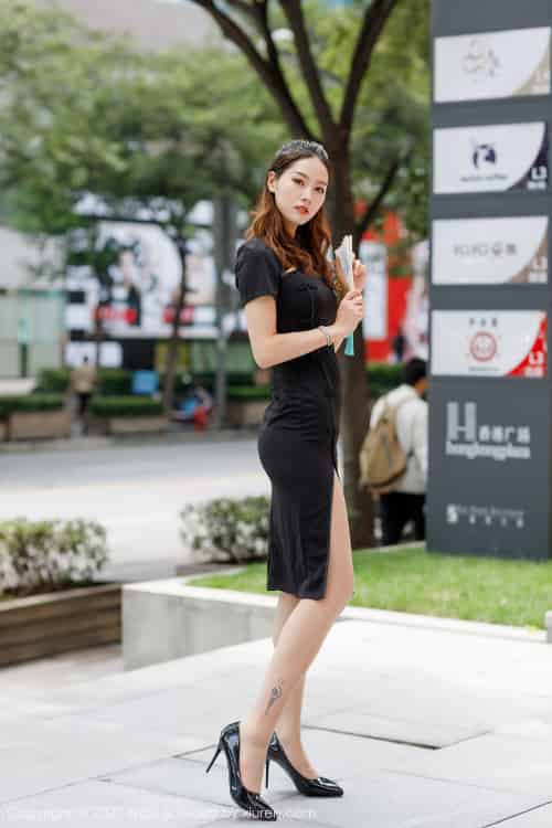 [IMISS爱蜜社] VOL.495 模特方子萱  – 古典旗袍+肉质丝袜性感写真