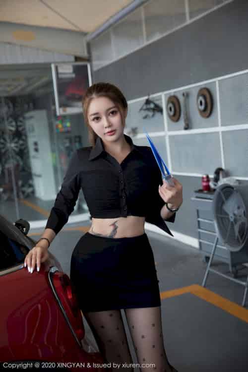 [XINGYAN星颜社] VOL.139 凯竹姐姐 – 汽车销售经理剧情性感写真