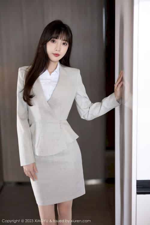 [XIAOYU语画界] Vol.1034 模特林星阑 – 白领OL+原色丝袜性感写真