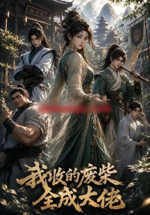 我收的废柴全成大佬(40集全)AI短剧-紫橙网创项目网