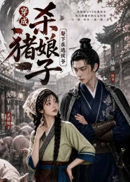 穿成杀猪娘子,救下在逃侯爷(60集全)AI-紫橙网创项目网