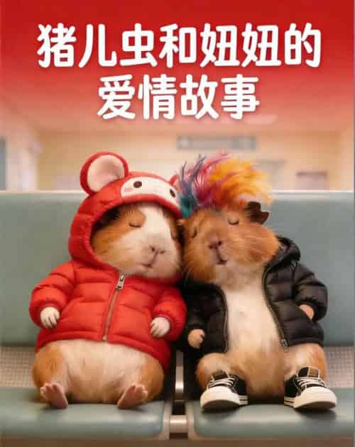 猪儿虫和妞妞的爱情故事（72集全）AI-紫橙网创项目网