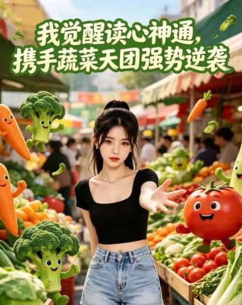 我觉醒读心神通,携手蔬菜天团强势逆袭(75集全)AI-紫橙网创项目网