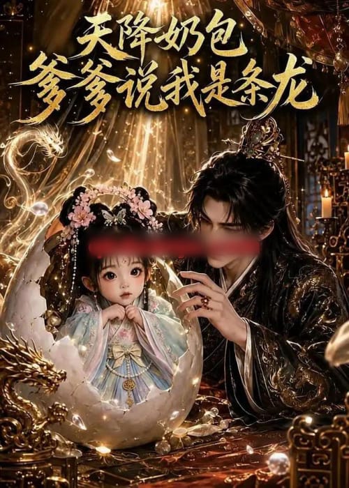 天降奶包，爹爹说我是条龙（86集全）AI短剧-紫橙网创项目网