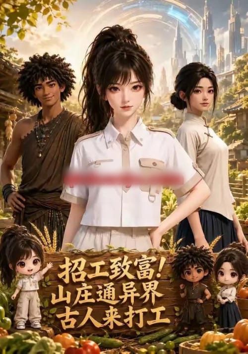 招工致富!山庄通异界古人来打工(84集全)AI短剧-紫橙网创项目网