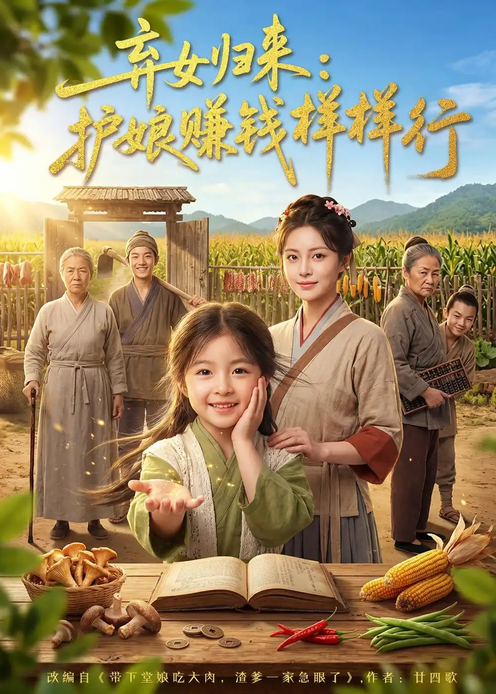 弃女归来护娘赚钱样样行（83集）AI短剧 - 紫橙阁短剧