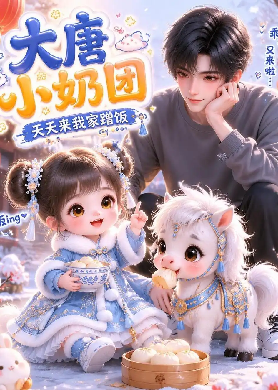 大唐小奶团天天来我家蹭饭 大唐小奶团天天来我家蹭饭
