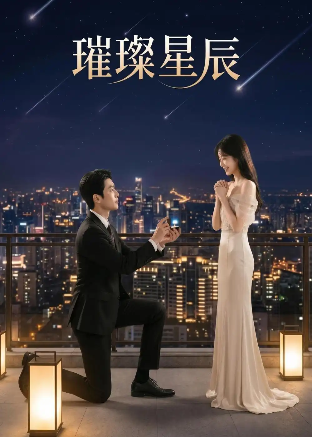 璀璨星辰(40集)AI短剧-紫橙网创项目网