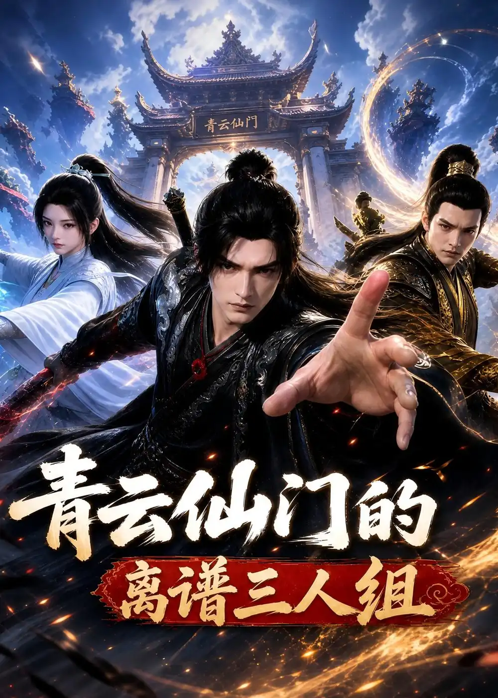 青云仙门的离谱三人组-紫橙网创项目网