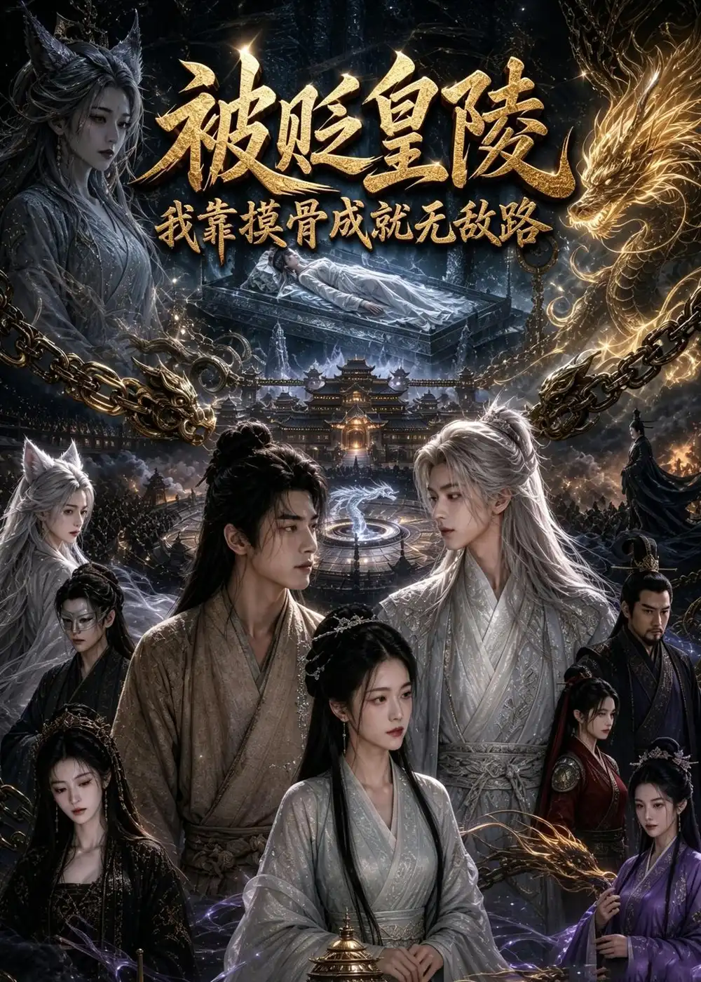 被贬皇陵我靠摸骨成就无敌路(101集)AI短剧-紫橙网创项目网