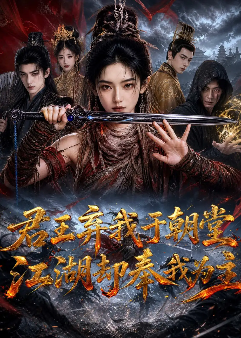 君王弃我于朝堂江湖却奉我为主 君王弃我于朝堂江湖却奉我为主