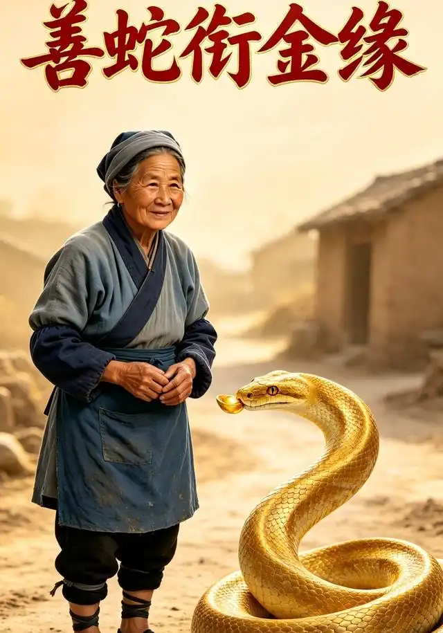 善蛇衔金缘 善蛇衔金缘