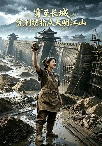 穿至长城凭刺绣指点大明江山 穿至长城凭刺绣指点大明江山