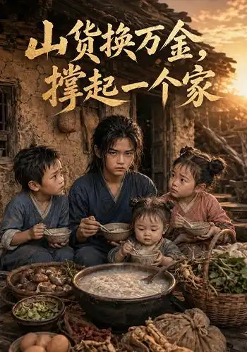 山货换万金挣起一个家（120集）AI短剧-紫橙网创项目网