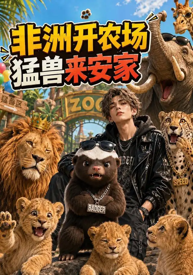 非洲开农场猛兽来安家（126集）-紫橙网创项目网