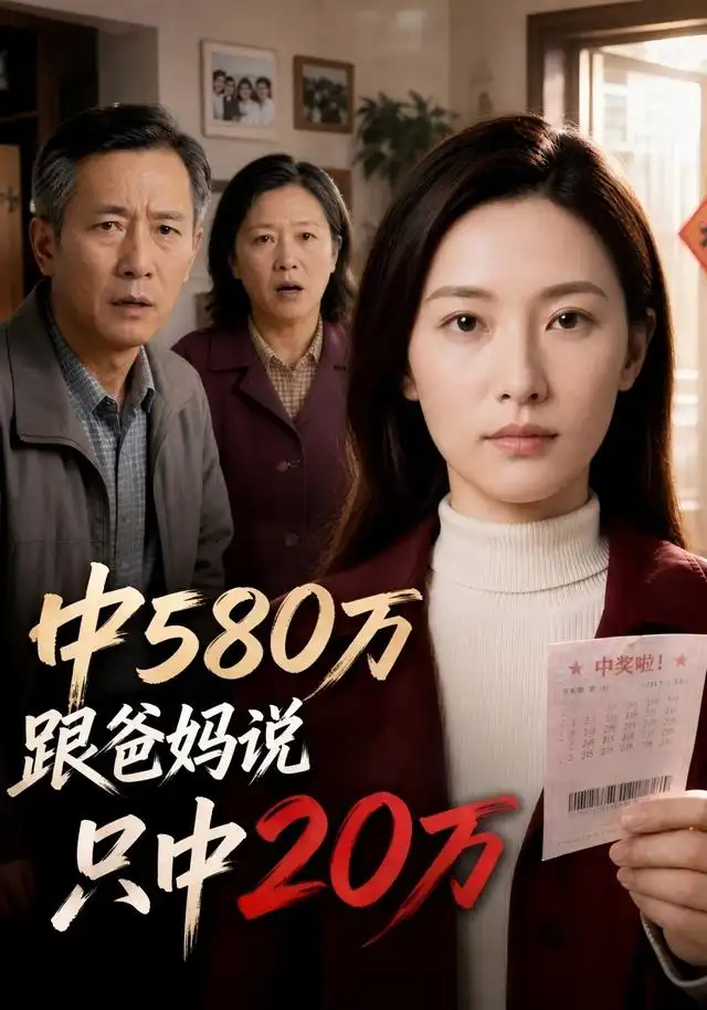 中580万跟爸妈说只中20万 中580万跟爸妈说只中20万