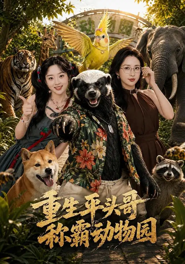 重生平头哥称霸动物园（59集）祎一＆张环-紫橙网创项目网