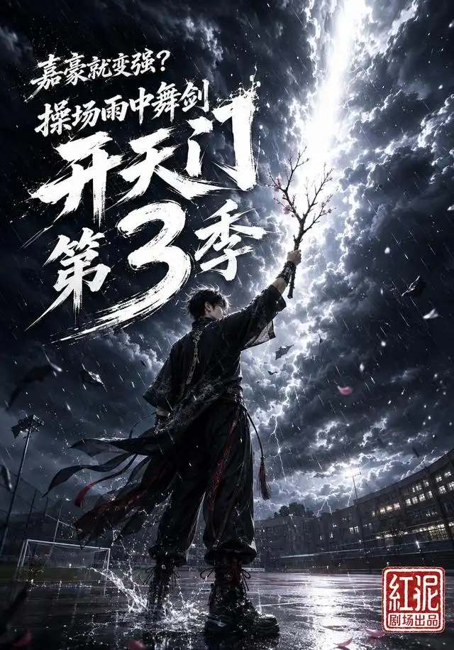嘉豪就变强操场雨中舞剑开天门第3季（146集） - 紫橙阁短剧