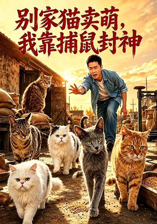 别家猫卖萌我靠捕鼠封神(65集)赵焕城&林学-紫橙网创项目网