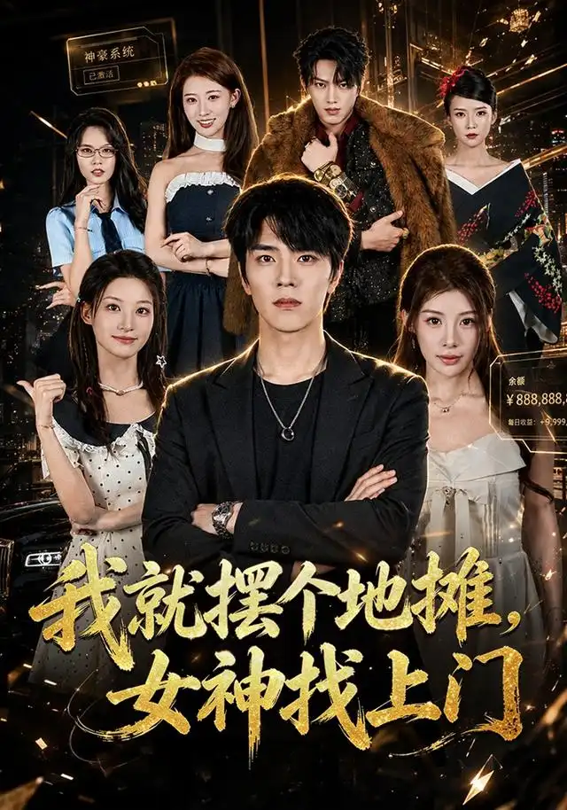 我就摆个地摊女神找上门（77集）张林烨＆刘予黎-紫橙网创项目网
