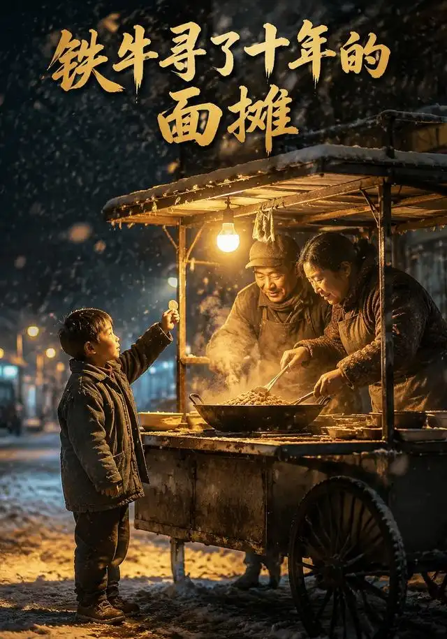 铁牛寻了十年的面摊(32集)Ai短剧-紫橙网创项目网