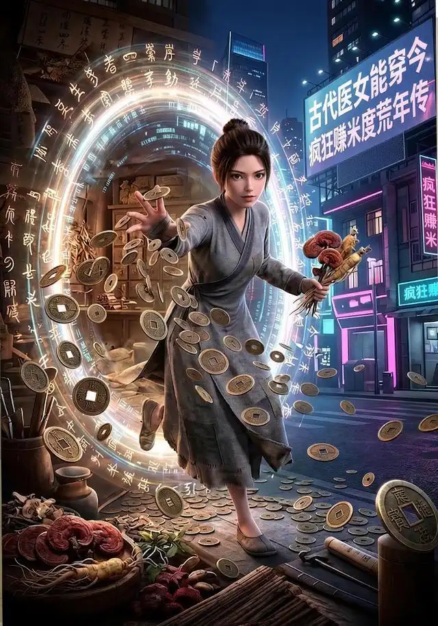 古代医女能穿今疯狂赚米度荒年传(74集)Ai短剧-紫橙网创项目网
