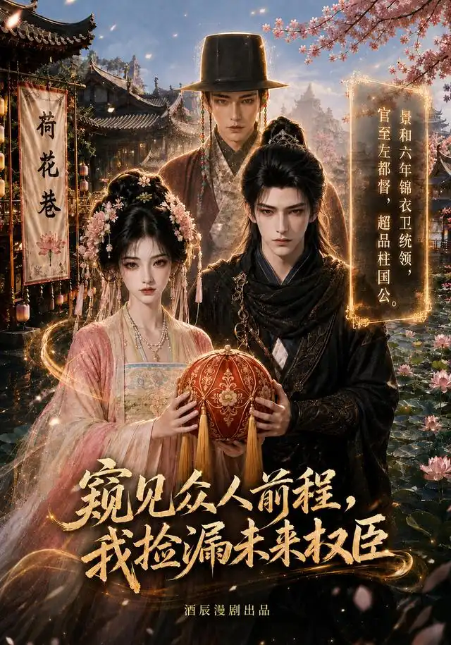 窥见众人前程我捡漏未来权臣（115集）Ai短剧-紫橙网创项目网