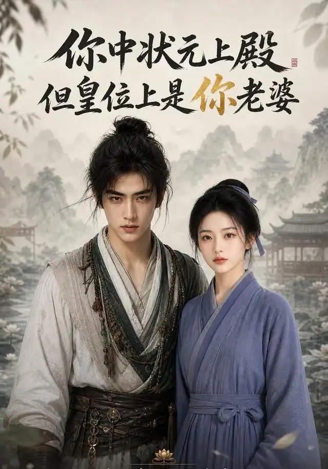 你中状元上殿但皇位上是你老婆（83集）Ai短剧-紫橙网创项目网