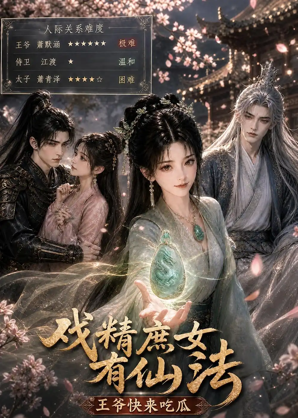 戏精庶女有仙法王爷快来吃瓜（55集） - 紫橙阁短剧