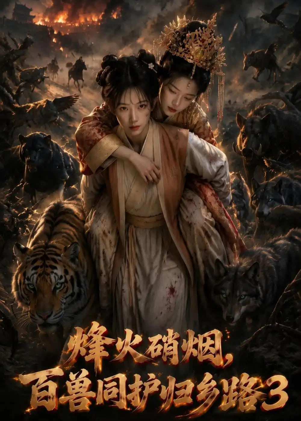 烽火硝烟百兽同护归乡路3（116集） - 紫橙阁短剧