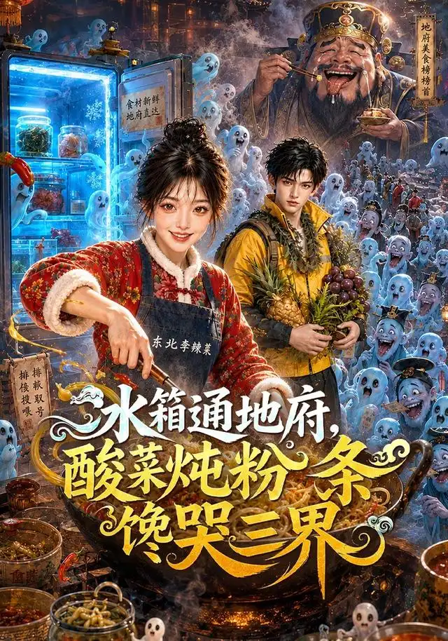 冰箱通地府酸菜炖粉条馋哭三界（95集） - 紫橙阁短剧