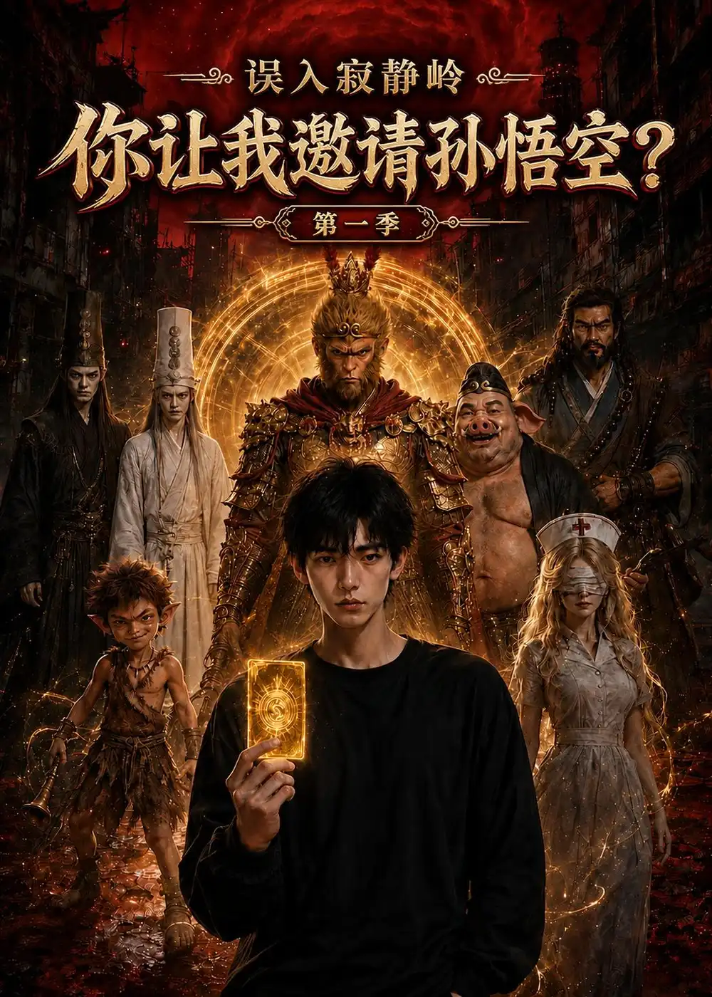 误入寂静岭你让我邀请孙悟空第一季（107集） - 紫橙阁短剧