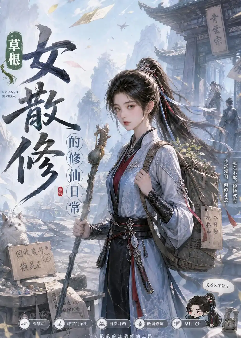 草根女散修的修仙日常 草根女散修的修仙日常